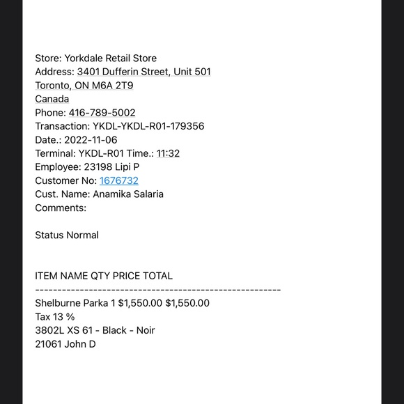 Canada Goose winter jacket - Picture 7 of 8